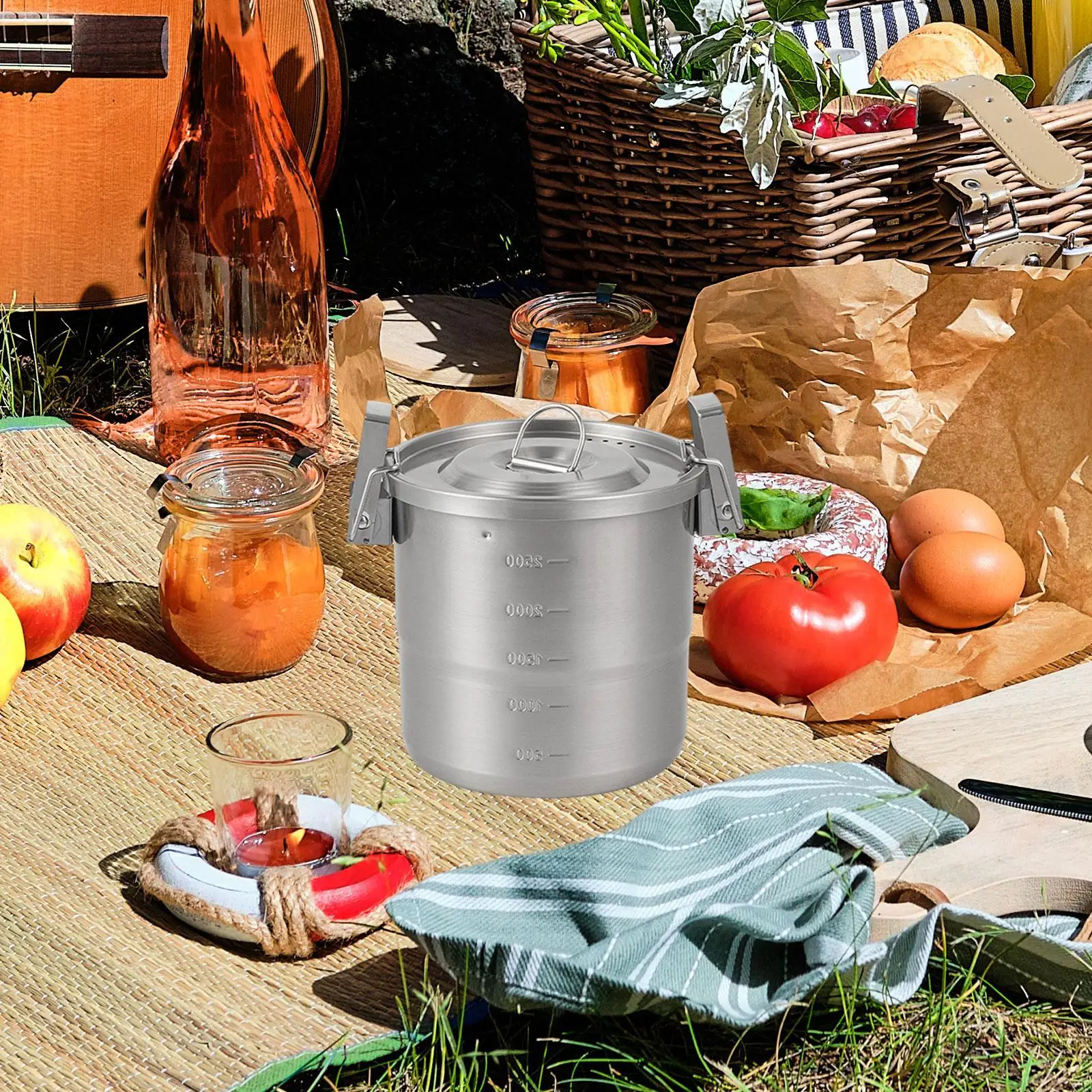 Panela portátil para acampamen - Adventure Outdoor Equipment avaliação e preço