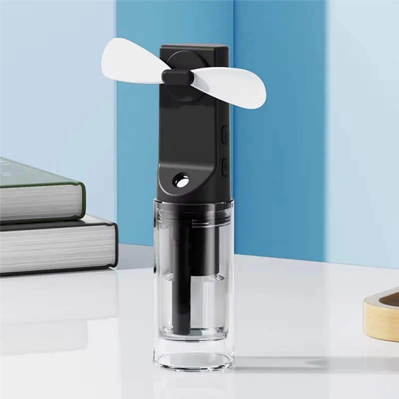 ABKP-Ventilatore portatile per nebulizzazione d'acqua - Mini ventola di raffreddamento per nebulizzazione d'acqua per esterni, dormitorio per studenti - Essenziale estivo