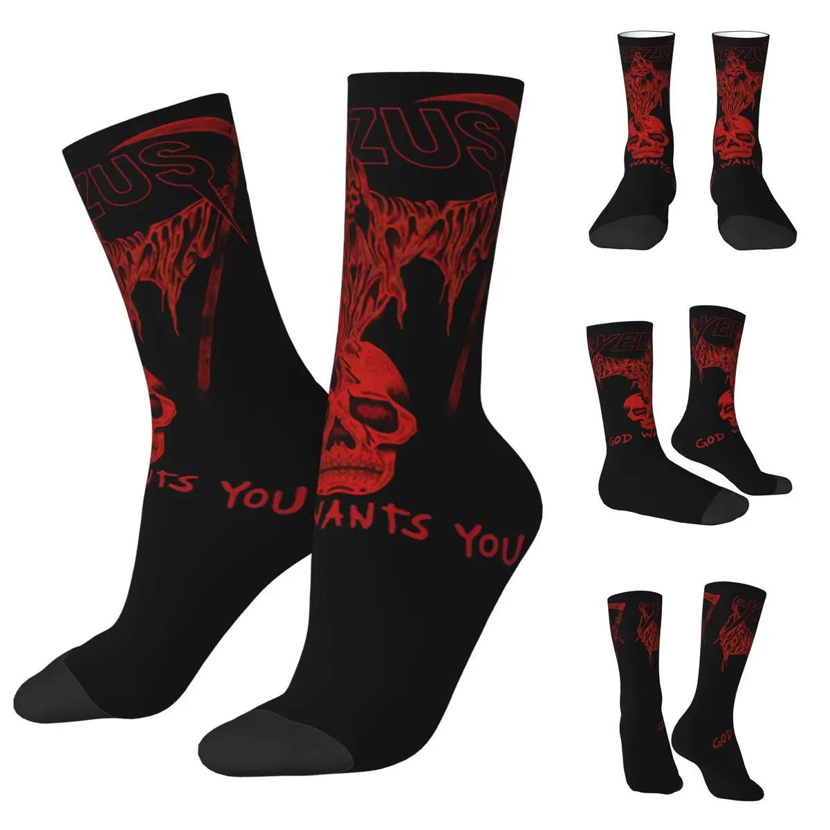 God Wants You Kanye West Men and Women printing Socks,lovely Applicable throughout the year Dressing Gift