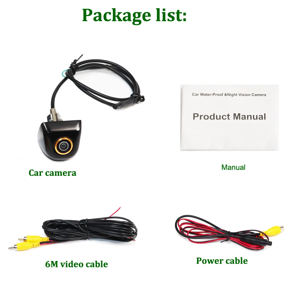 Per telecamera di parcheggioGAYINTT AHD 1920x1080P Telecamera per auto 170 gradi Fish Eye Lens Starlight Visione notturna HD Telecamera per retromarcia per veicoli