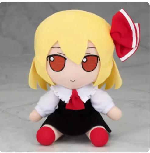 Figura bonita de Anime TouHou Project Fumo Rumia, Cosplay, chica sentada, almohada Kawaii, regalos