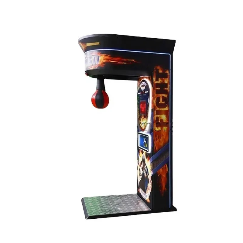 Boxing Game Machine Punching Machine Boxing Arcade Machine Coin Operated Electronic Score for Family Entertainment Center Custom