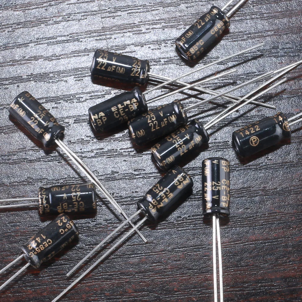 10pcs Japan ELNA RBD 22UF 25V 22mfd Audio Capacitor for audio equipment 5*11mm