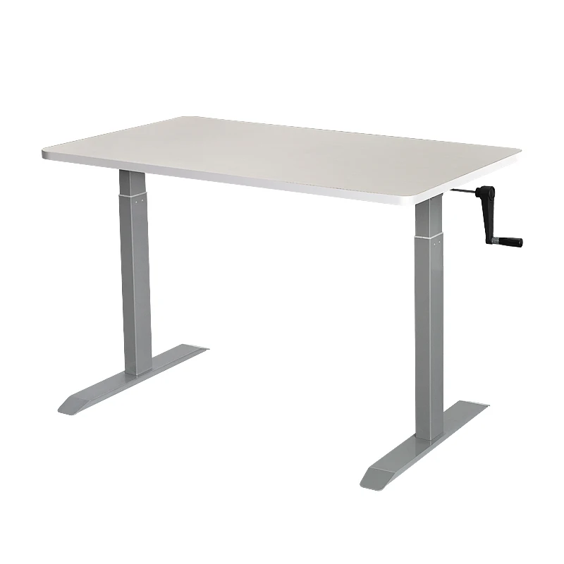 Wholesale Modern Design Ergonomic Standing Desk Crank Height Adjustable Desk Manual Height Adjustable Desk Frame