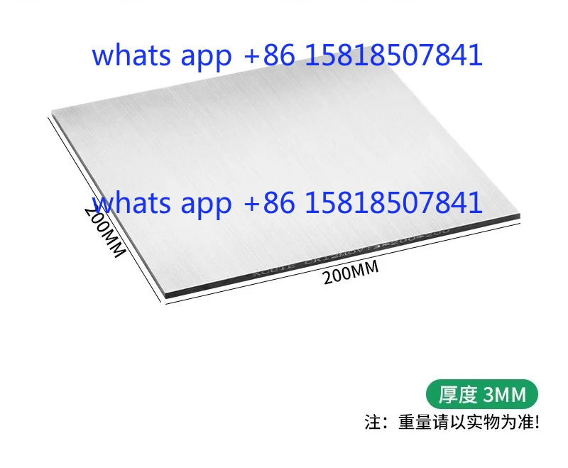 Cr12MoV quenched steel, hardened die steel, square iron block metal workshop processing steel plate square material