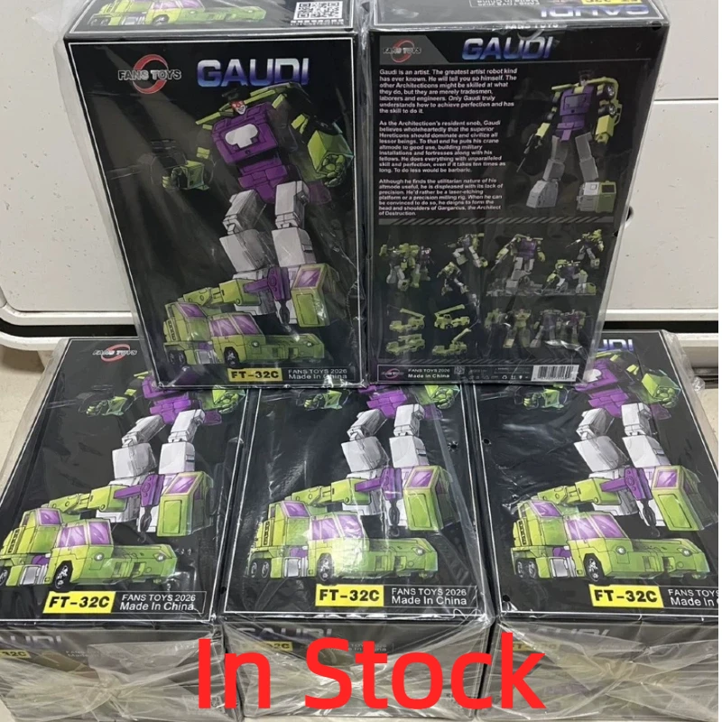 

[In Stock]TransformationToys FansToys FT-32C Gaudi Hook Heracles Combination Member Movable Figure Toy Collection