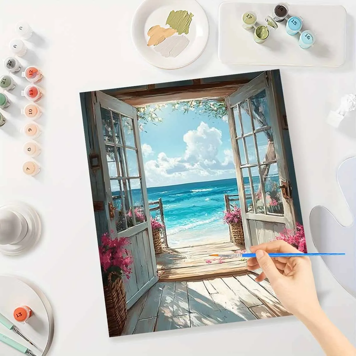 Professional Art Use, Paint by Number Kits for Adults - 