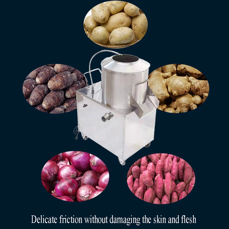 

Stainless Steel Commercial Potato Peeling Machine Electric Industrial Potato Peeler Machine