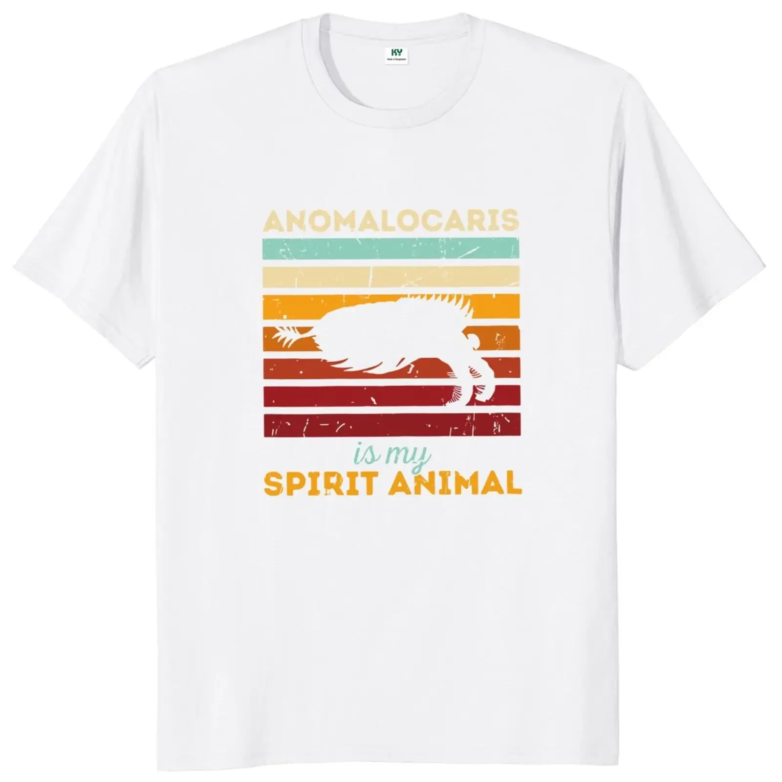 Anomalocaris Is My Animal Spirit T Shirt Retro Paleontology Lovers Gift Graphic Tshirts 100% Cotton Soft Unisex O-neck Tee Tops