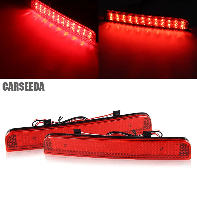 Left Right Rear Bumper Taillight For Land Rover Range Rover L322 Freelander LR2 LR006348 LR006349 bumper reflector Brake light