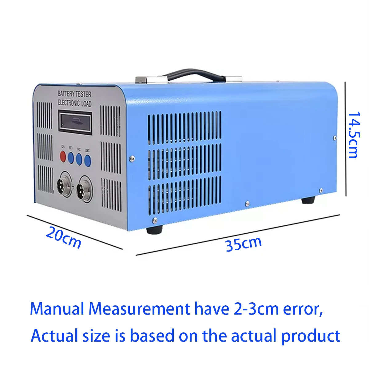 Imagem -04 - Battery Tester Carregador Descarregador 40a Lifepo4 Células Capacidade Tester Tempo de Ciclo Capacidade Tensão 200w Testing Tool Ebc-a40l 5v