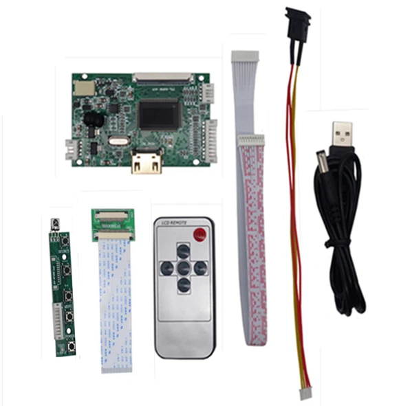 Pantalla LCD para ZJ080NA-08A ZK0801024600A, controlador, placa de Control AV, VGA, HDMI, Compatible con 40 Pines, 1024x600