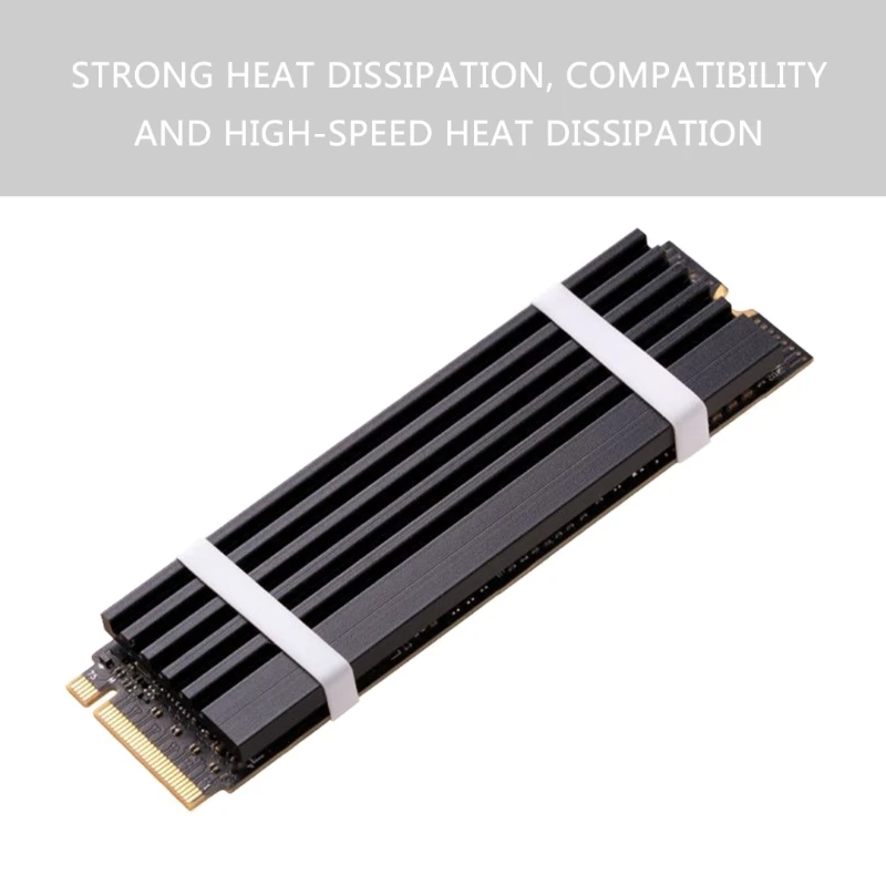 Advanced Metal M.2 2280 SSD ฮีทซิงค์คูลเลอร์ป้องกันความร้อนสูงเกินไป Spreader Dropshipping