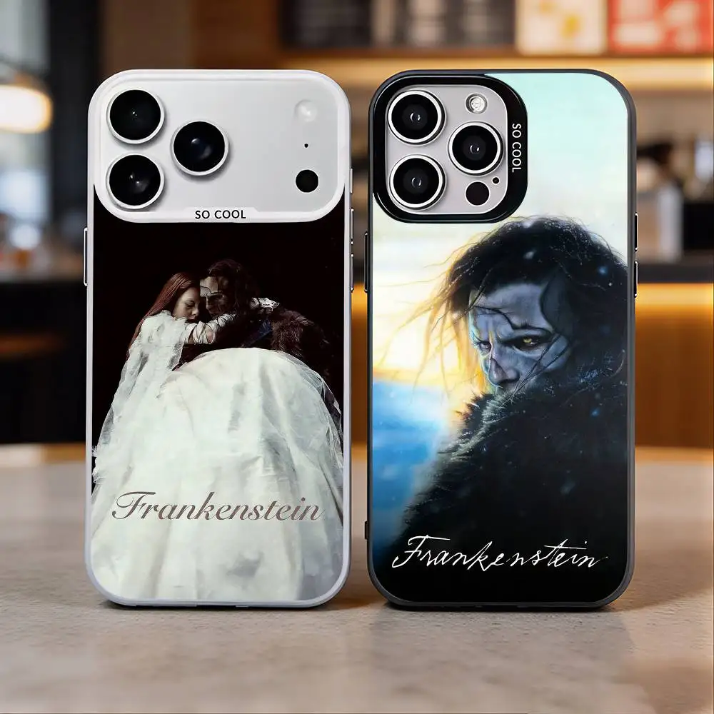 

Frankenstein guillermo del toro Phone Case For iPhone 17, 16,15,14,13,12,11 Plus,Pro Max, Colorful Silver Funda Cover