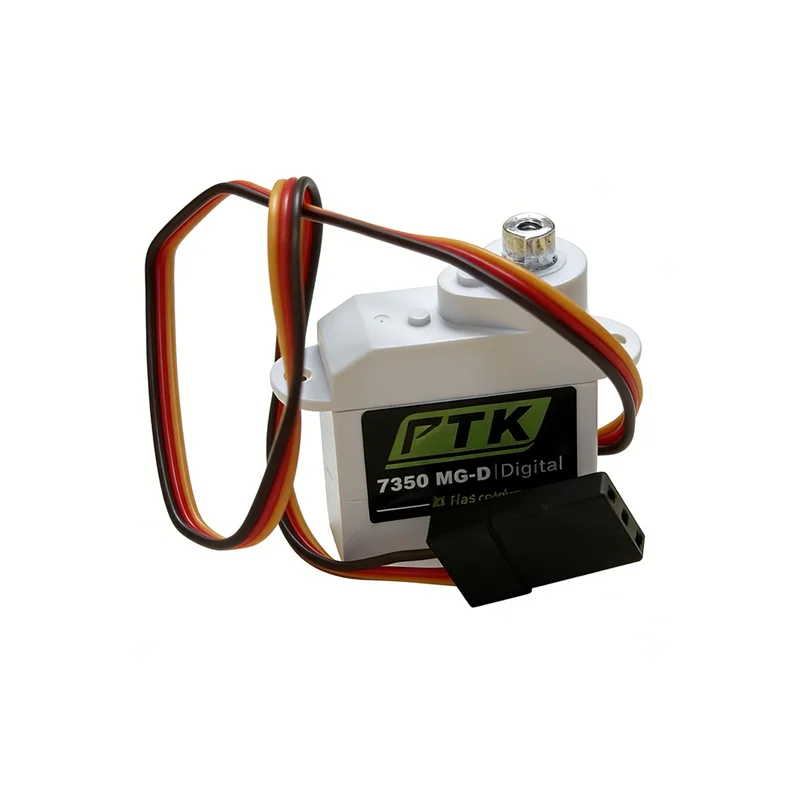 

PTK 7350 MG-D 5.5g RC Servo - Metal Gear, 1.5kg/cm Torque, 0.08s/60°, Coreless Motor for RC Hobby