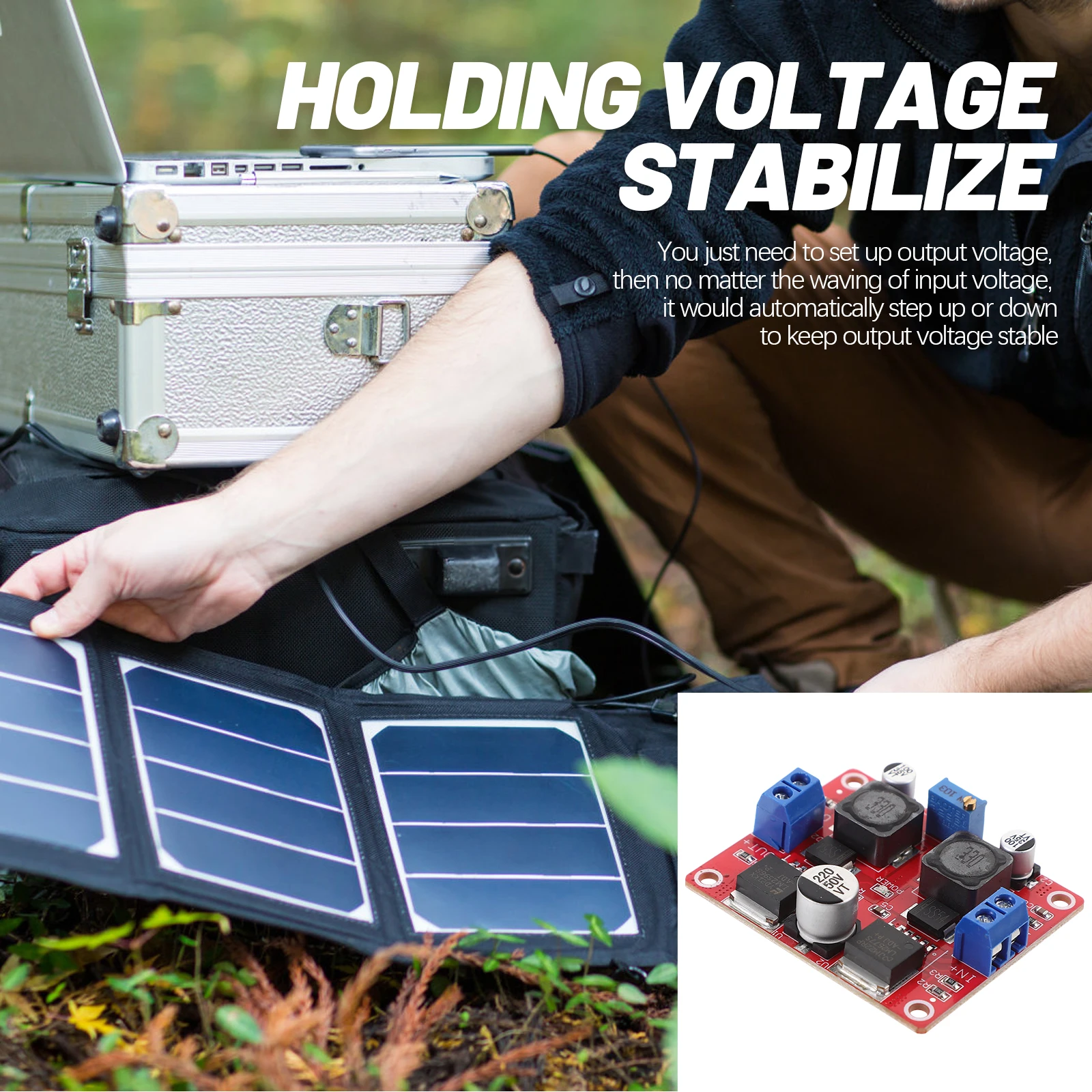 

High Efficiency 3A Max Input Current Adjustable Dc Dc Step Up Down Module 35 28V 125 26V Lm2596s Lm2577s Power Supply Tool