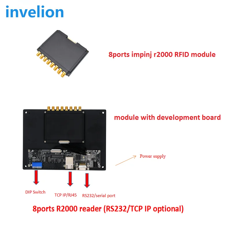 

Free English SDK impinj r2000 8ports impinj r2000 uhf rfid reader module Multi-tag reading 1- 500 tags/second