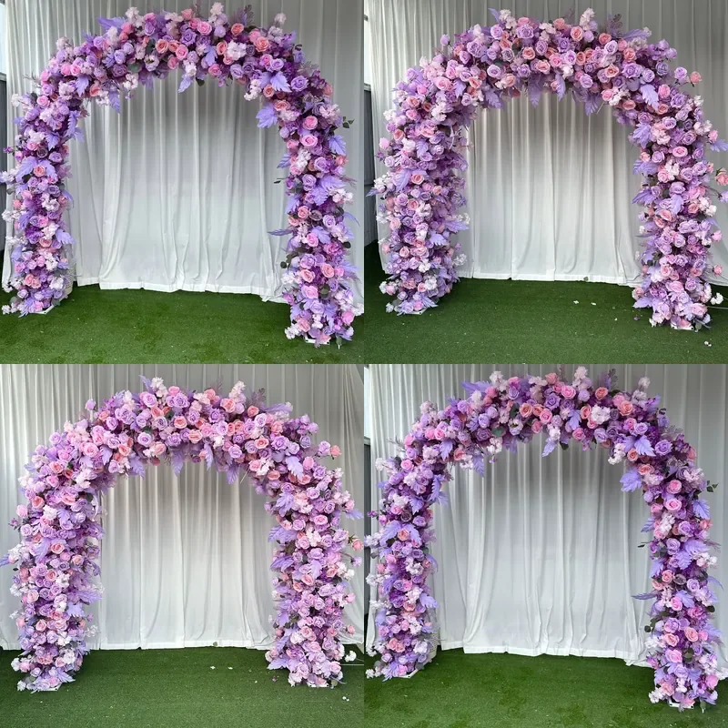 for Indoor Outdoor Wedding Decoration Arches Event Flower Arch Decorative Party Supplies Background