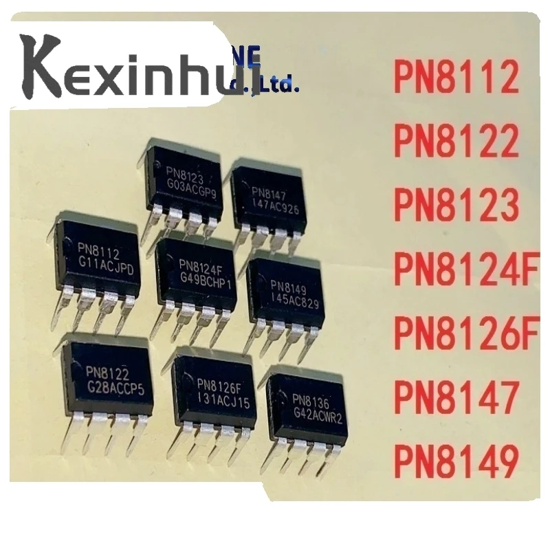 10pcs/lot PN8112 PN8122 PN8123 PN8124F PN8126F PN8147 PN8149 PN8136 DIP-7