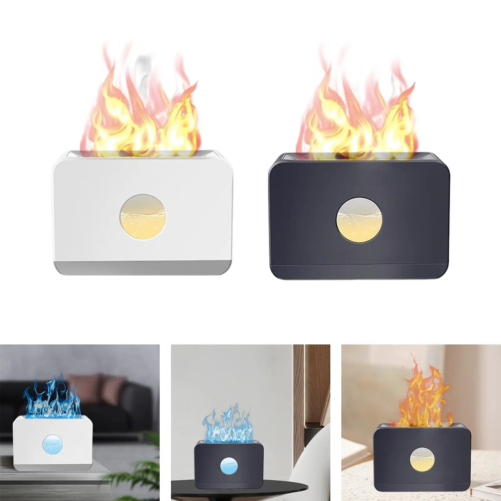 Бытовой увлажнитель с зарядкой через USB, 3 скорости, тихий, 220 мл, для путешествий, йоги, дома