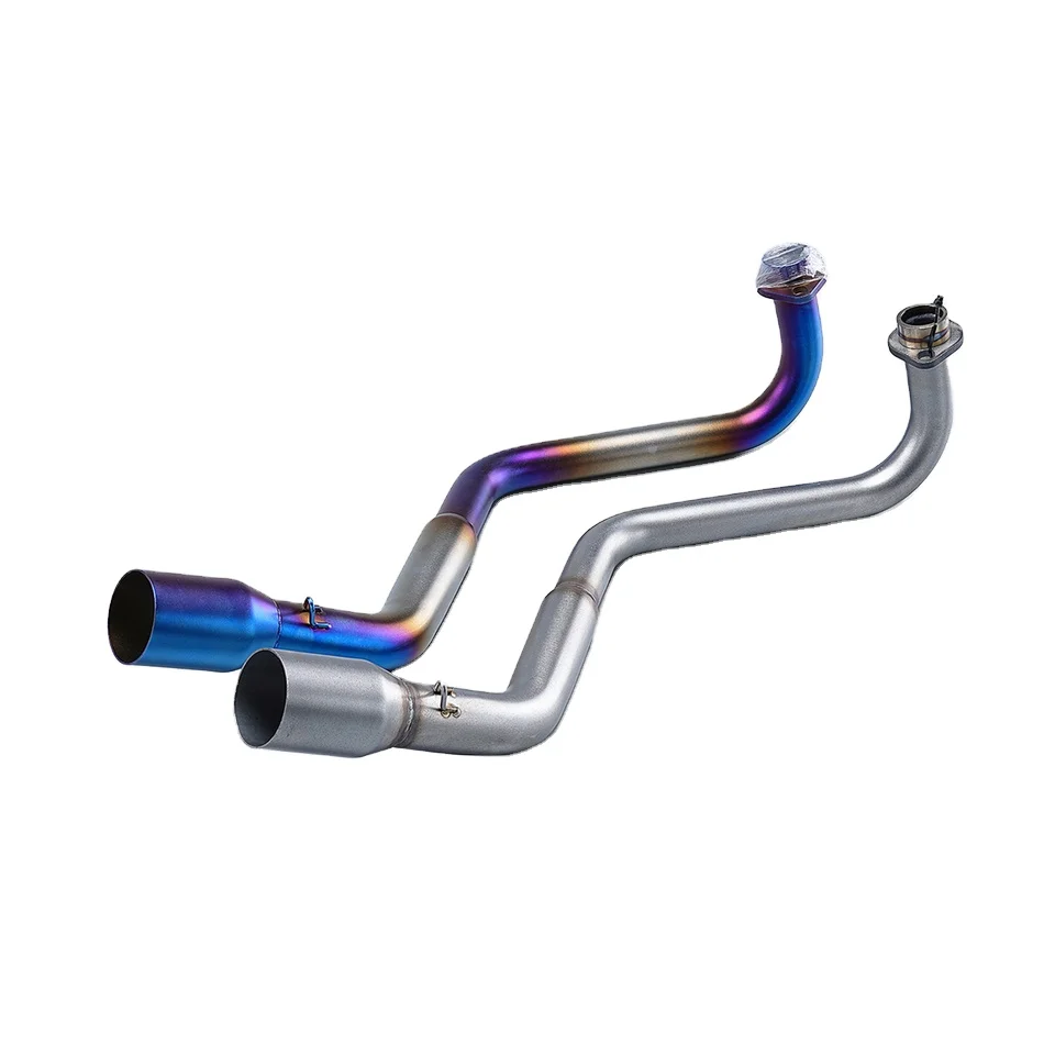 

STLF Hon MSX 125 MSX125 Motorcycle Exhaust System New Stainless Steel Front Header Link Connect Tube 2013-2018 Front Link Pipe B