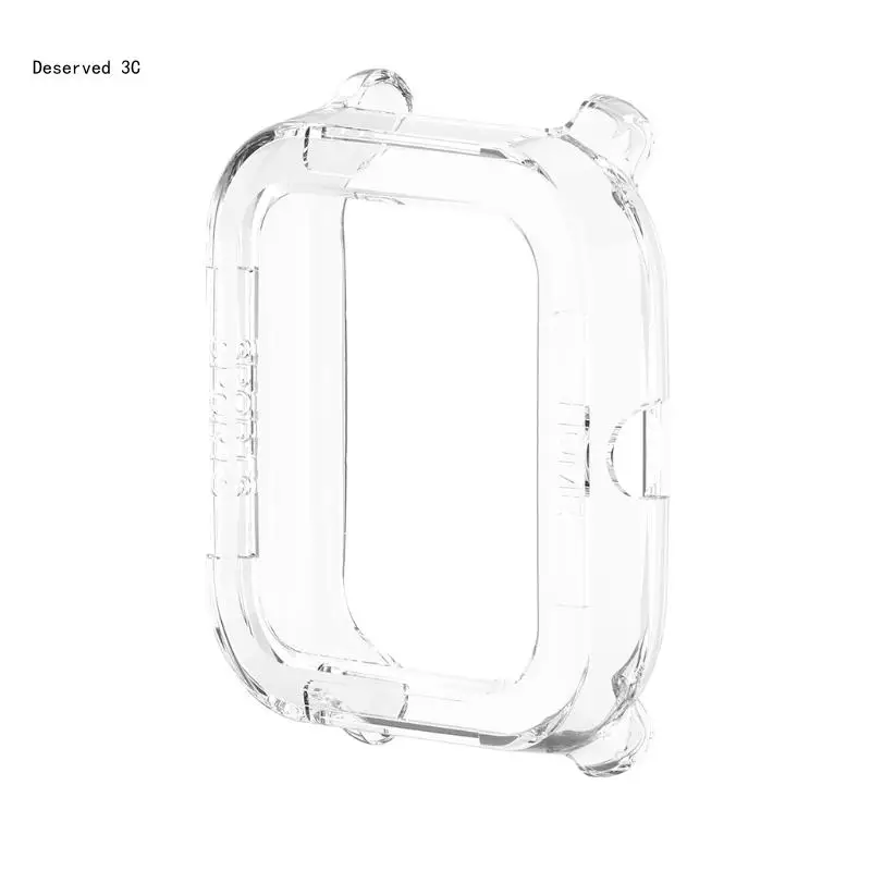 Compatible for GTS2mini Smartwatch Protective TPU Cover Washable Shockproof Shell Dustproof Flexible Case Anti Scratch