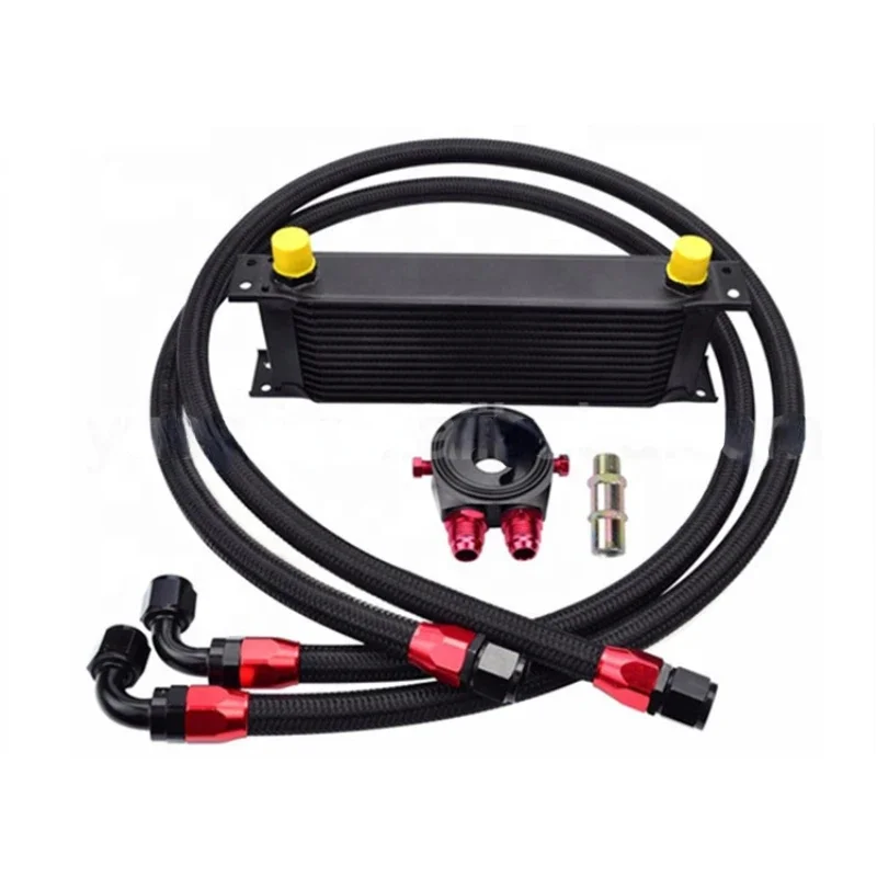 AN4-AN6-AN8 -AN10-AN12-AN16-AN20 braided oil cooler rubber hoses