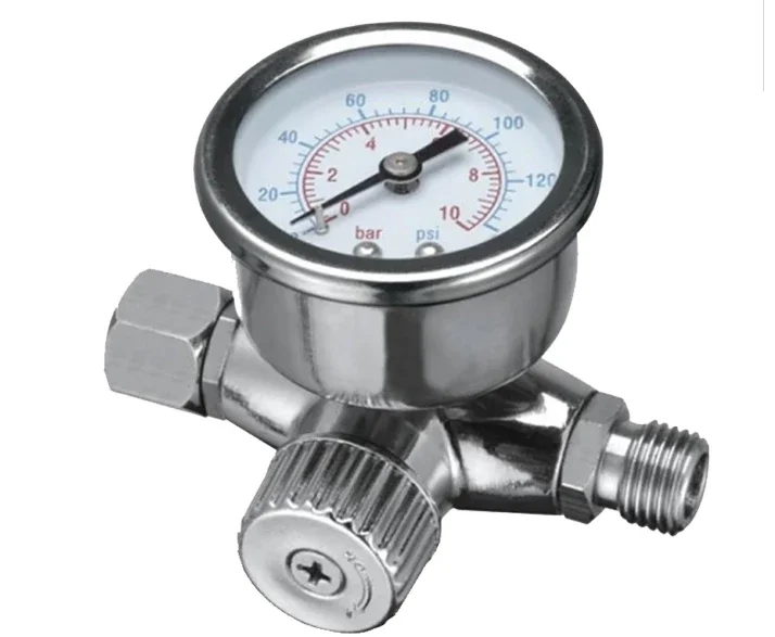 Auarita  Italco FR-5 Premium Air Pressure Regulator With Manometer Gauge HVLP Spray Gun
