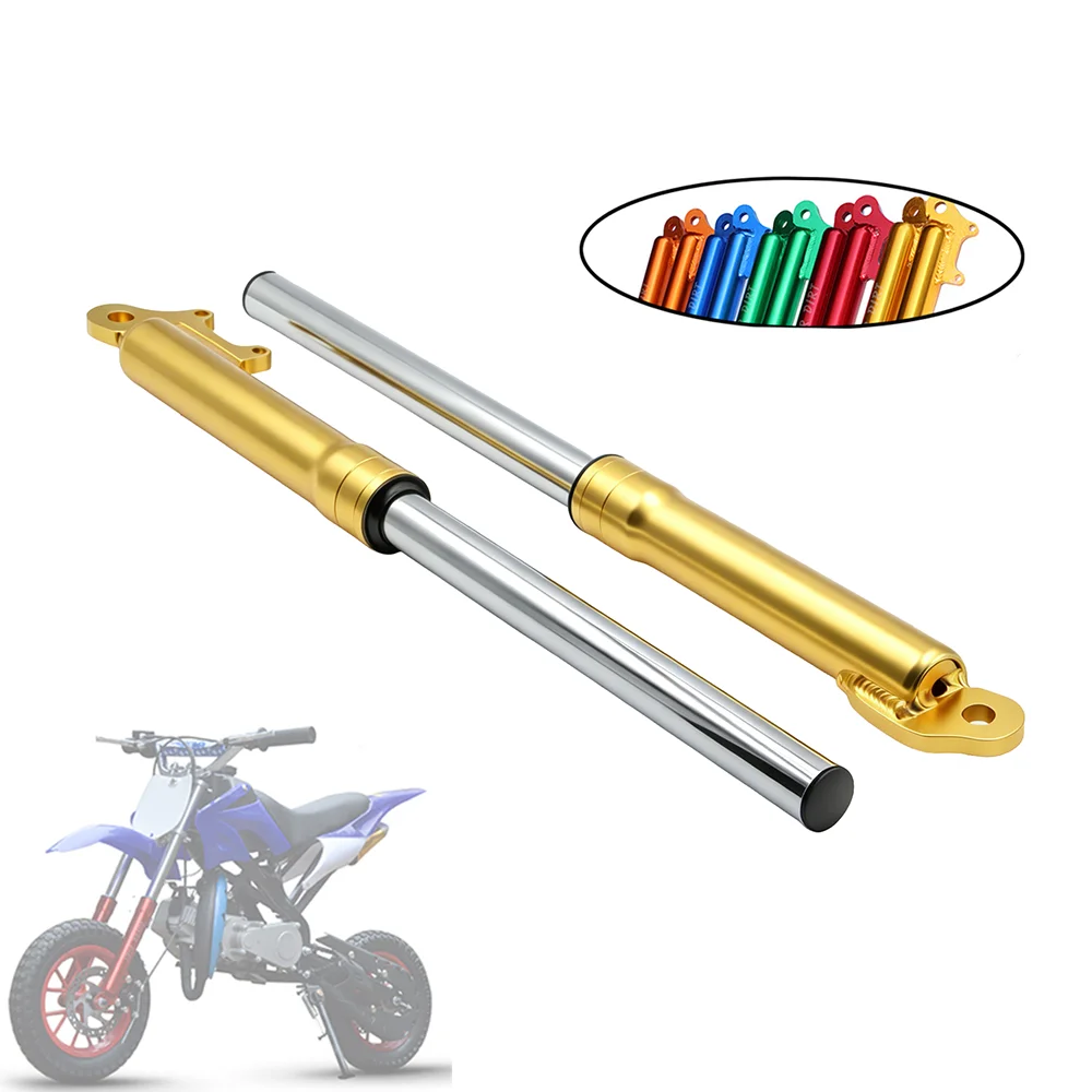 Motorcycle 510mm Fork Shock Absorbers 25mm For 47cc 49cc 2-Stroke Engine Mini Moto Pocket Kids Dirt Pit Bike Motorbike Parts