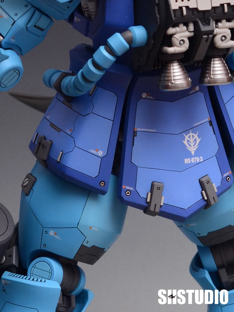 SH STUDIO Mobile Suit PG 1/60 MS-07B-3 GOUF Zaku B3 2,0 montaje de