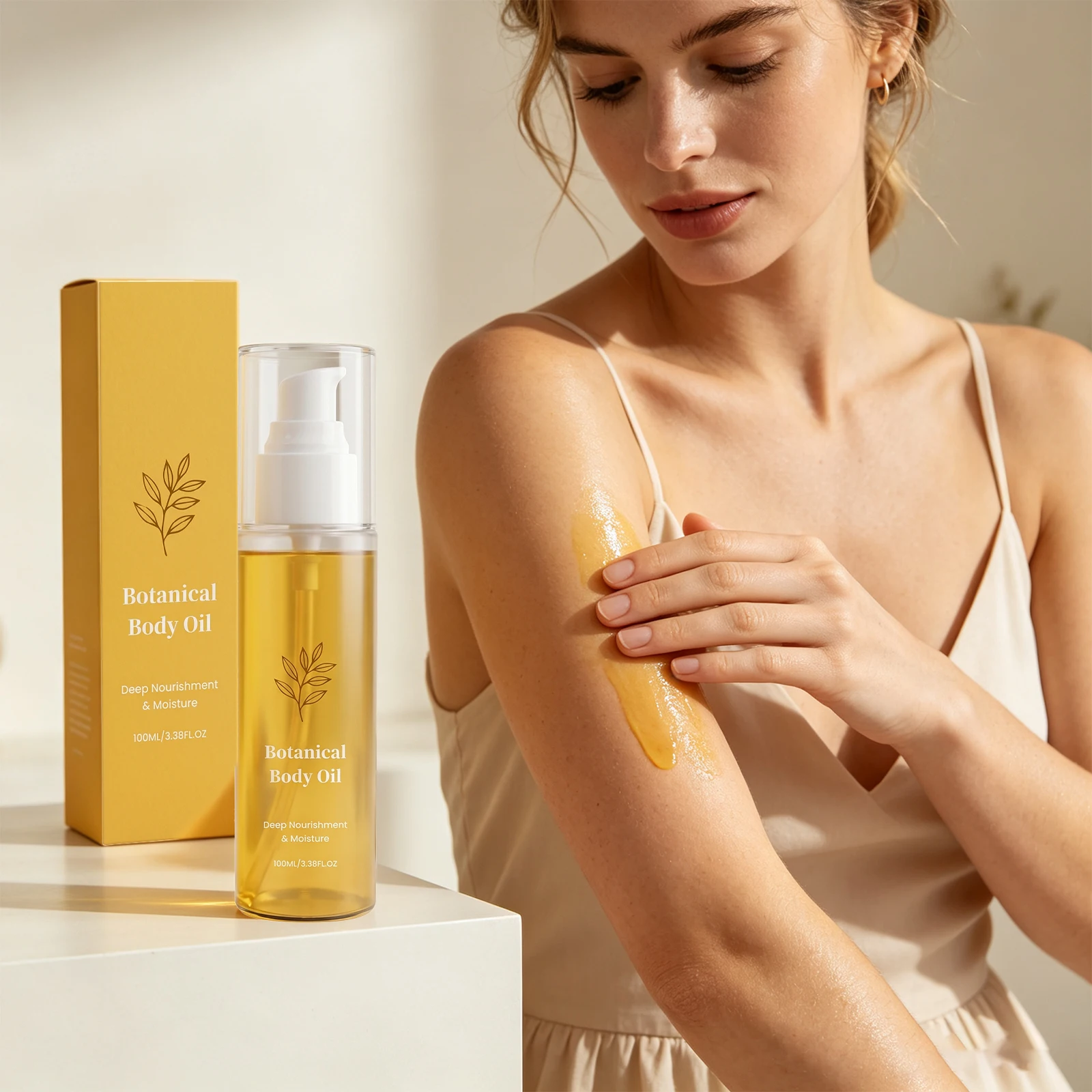 Moisturizing Body Oil Long Lasting Brightening Tighten Smooth Rough Skin Even Skin Texture Skin Barrier Repair Glowing Skin