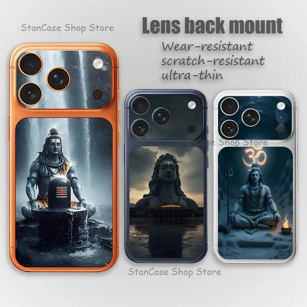 

Lord Shiva Mahadev Of India Back Films Phone Skin Back Stickers Decorative Film for 17Pro Max Sreen Protector
