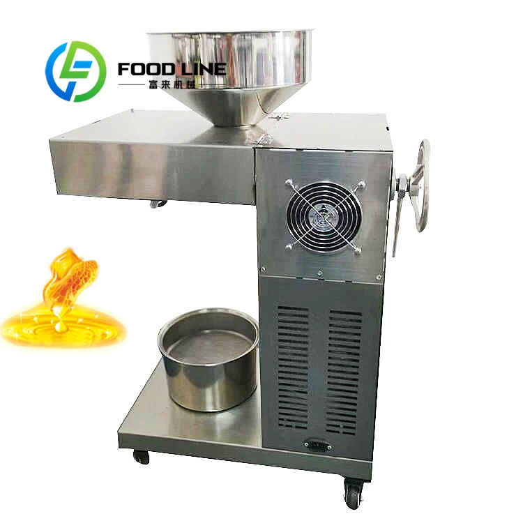 Household Compact Oil Extractor Desktop Oil Press Machine For Peanut And Sunflower Seed Fresh Oil Production
