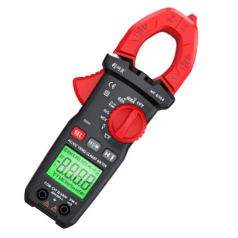 ABRW-AC/DC 600A Tick Clamp Meter Auto Range Flash Light Back Light DC Current ELECTRICAL