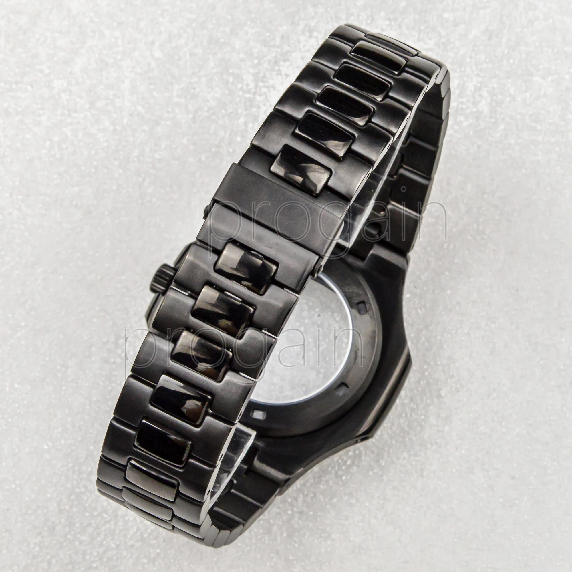 NH35 Case Stainless Steel Watch Strap For Nautilus NH35 NH36 Mechanical Movement 30.5mm Dial Accessories Parts Replacements