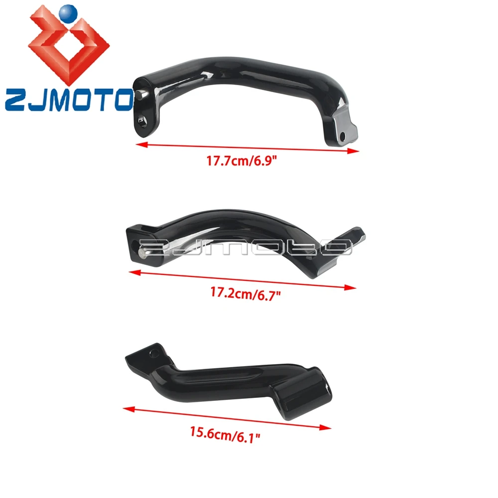 Aluminum Foot Pegs Mount Kit Chrome & Black Optional Left Right Front Driver Bracket  For 2017-up Harley Touring CVO Road Glide