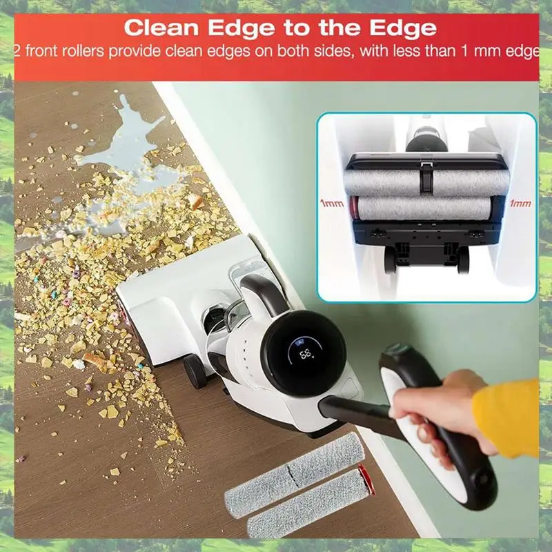 

A59Z-2 Set Brush Roller And Vacuum Cleaner Filter For Roborock Dyad Pro Wet Dry Vacuum Cleaner Spare Parts