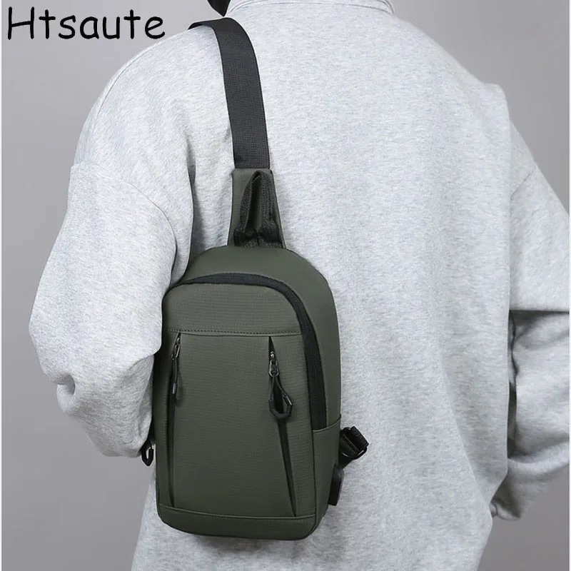 

3 Styles Men's Chest Packs Hot Portable Crossbody Bags Lightweight Adjustable Strap Casual Shoulder Crossbody Bag sling bag