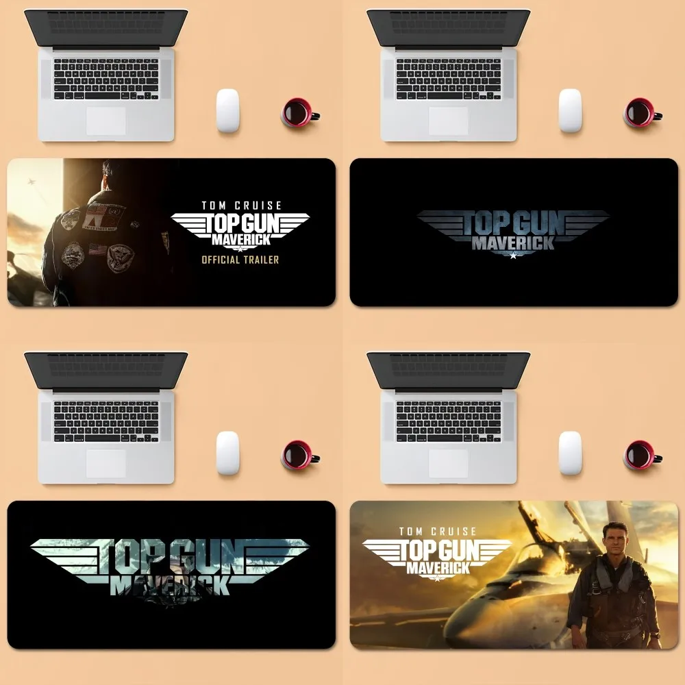 Top Gun Maverick Cool Mousepad para oficina, alfombrilla Grande y Pequeña para ordenador, teclado de PC, ratón de goma para juegos, alfombrilla antideslizante grande