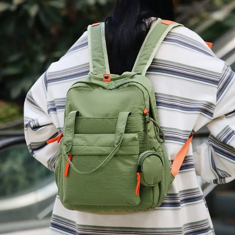 Women Backpack 12 Inch Large Capacity Laptop backpacks Waterproof Outdoor Commuting Mochilas Lightweight Travel Sac à dos femme