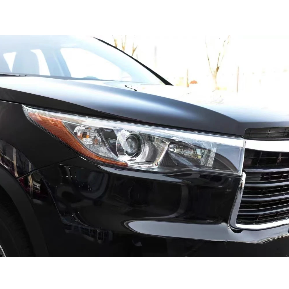 

1/2pcs Car Headlight Cover For Toyota Highlander 2015 2016 2017 Transparent Glass Shell Replacement Lens Glass Car Accessories