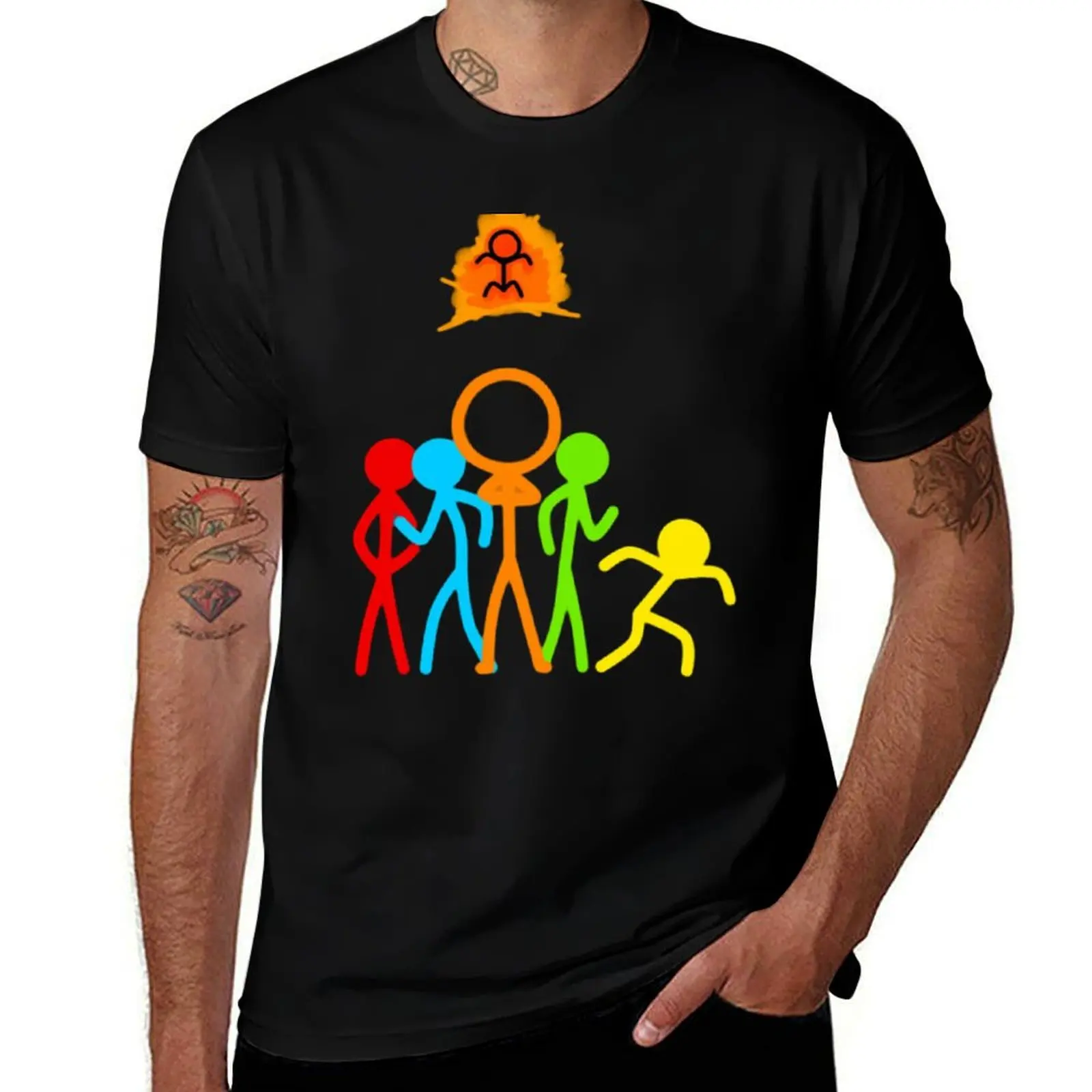 galan becker gaming T-Shirt No Iron Casual Short Sleeve Top