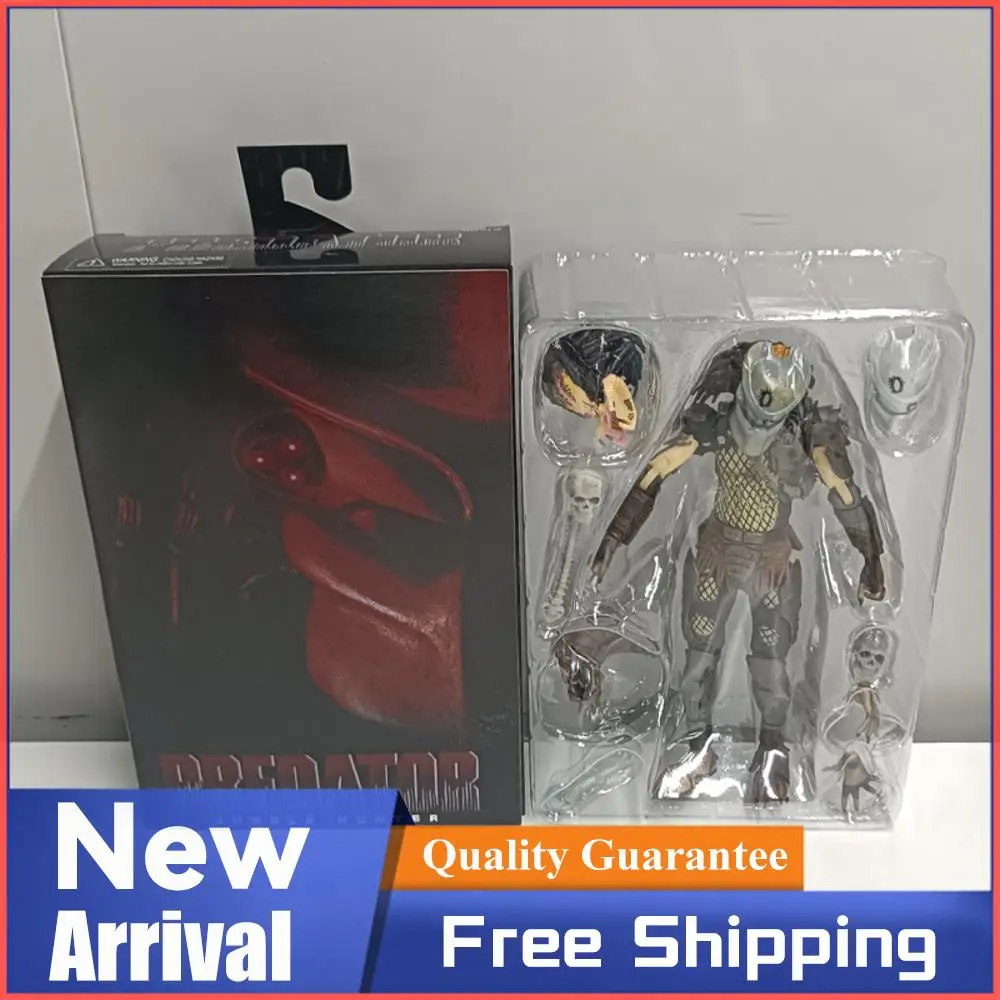 

NECA Predator Figrue Ultimate Shaman Elder Armored Lost Warrior Jungle Hunter Snake Vision Predator Alien Figure Model Toy Gifts