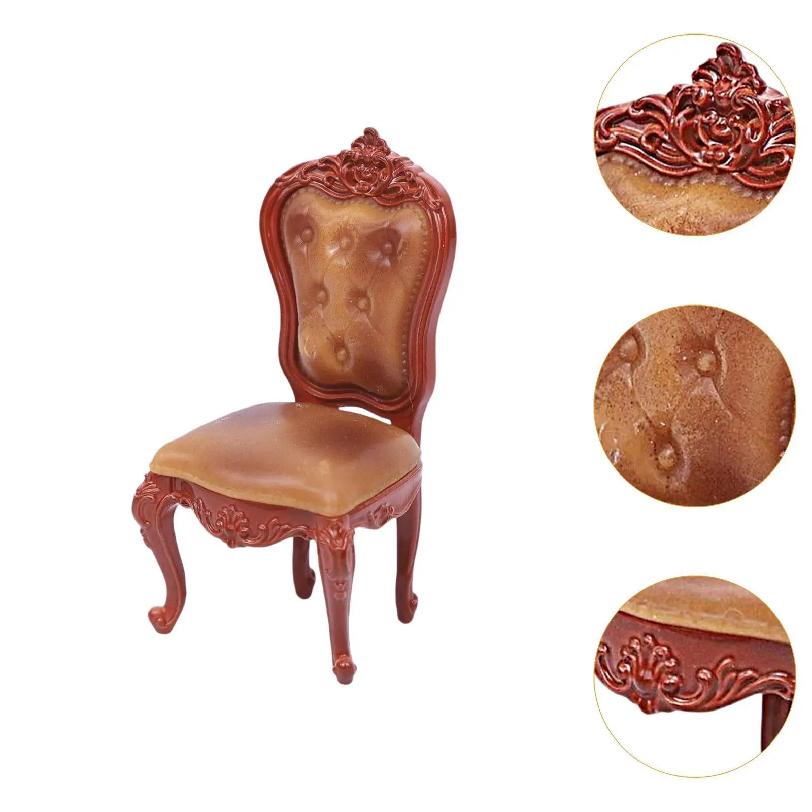 1:12 マイクロ風景模型列車建築用ハイバックチェアシーン