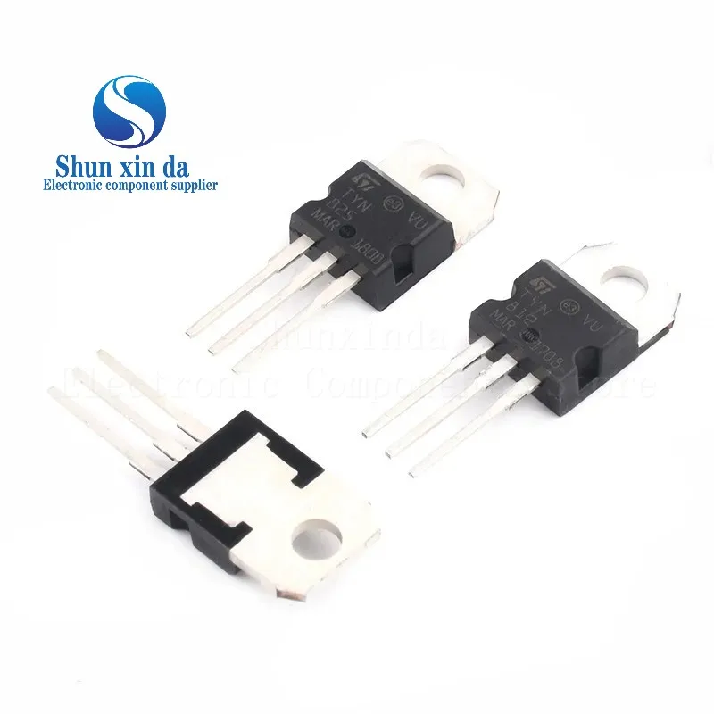 10PCS TYN1225 TYN816 TYN408 TYN410 TYN412 TYN1012 TYN825 TYN208 TYN610 TYN612 TYN616 TYN812 TYN840 TYN625 TO-220 SCRs Thyristor