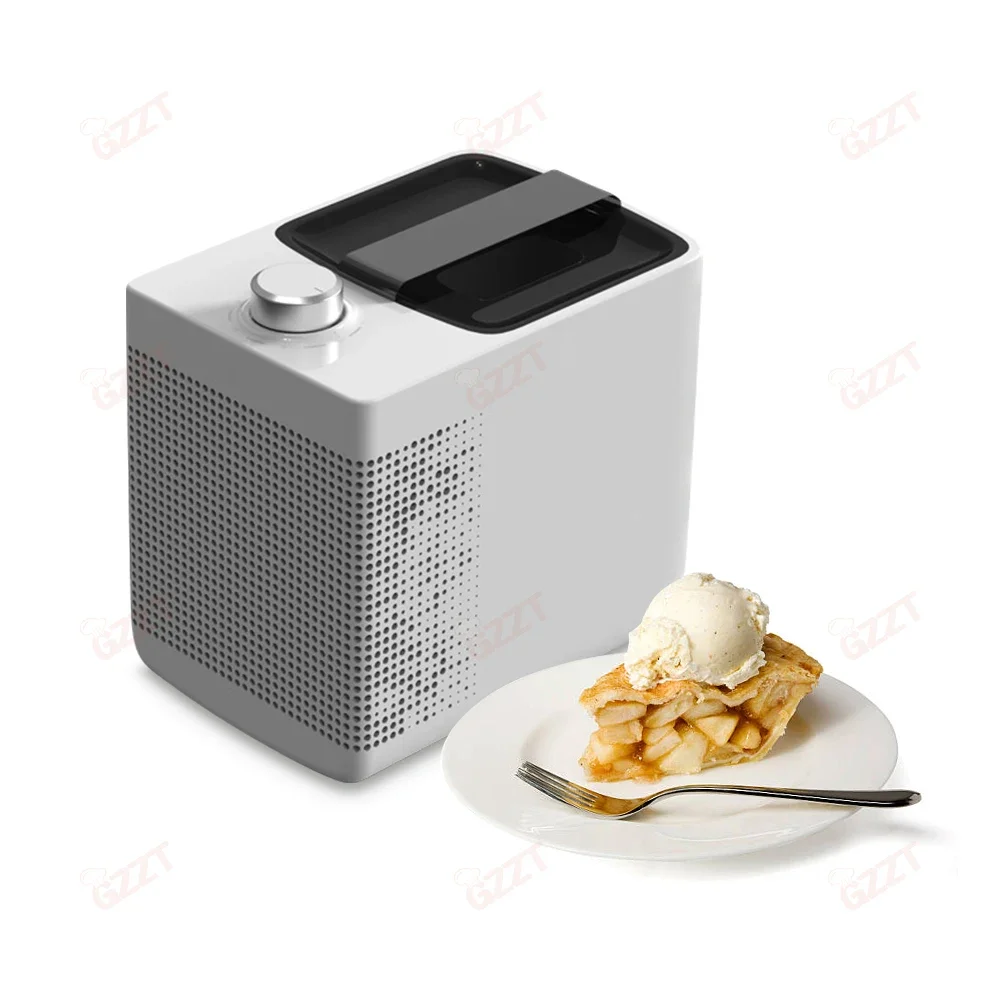 12V Electric Automatic Soft Icecream Making Machines one-button start No Pre-freezing Ice Cream Machine With 120 mins Timer