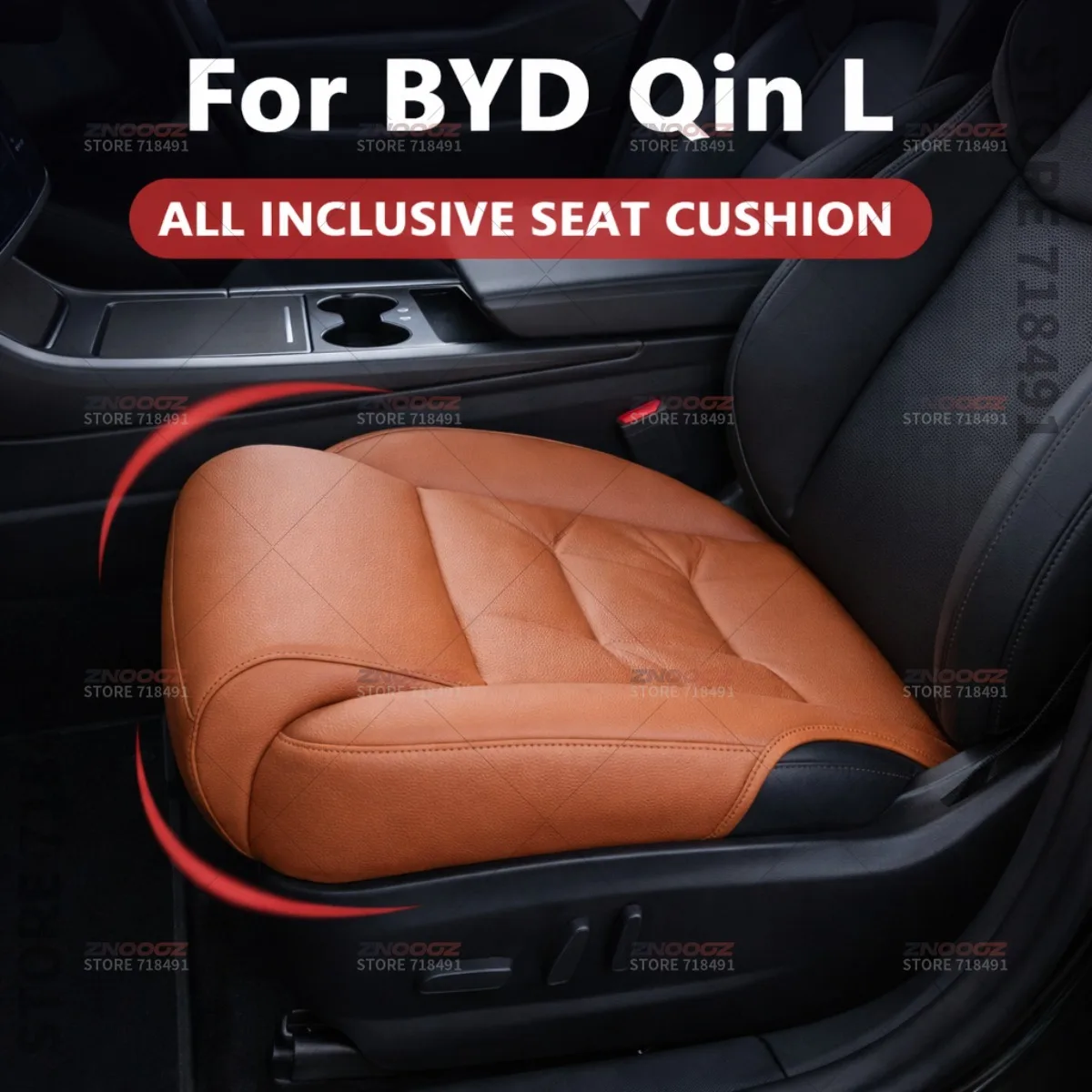 

Подушка-удлинитель для сиденья BYD Qin L, накладка на сиденье с эффектом памяти, аксессуары для интерьера автомобиля