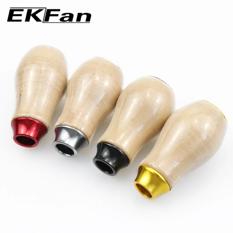 EKFan Cork Fishing Reel Knob for D/S Series Below 5000 Spinning Baitcasting Fishing Reel Handle DIY Part Accessory