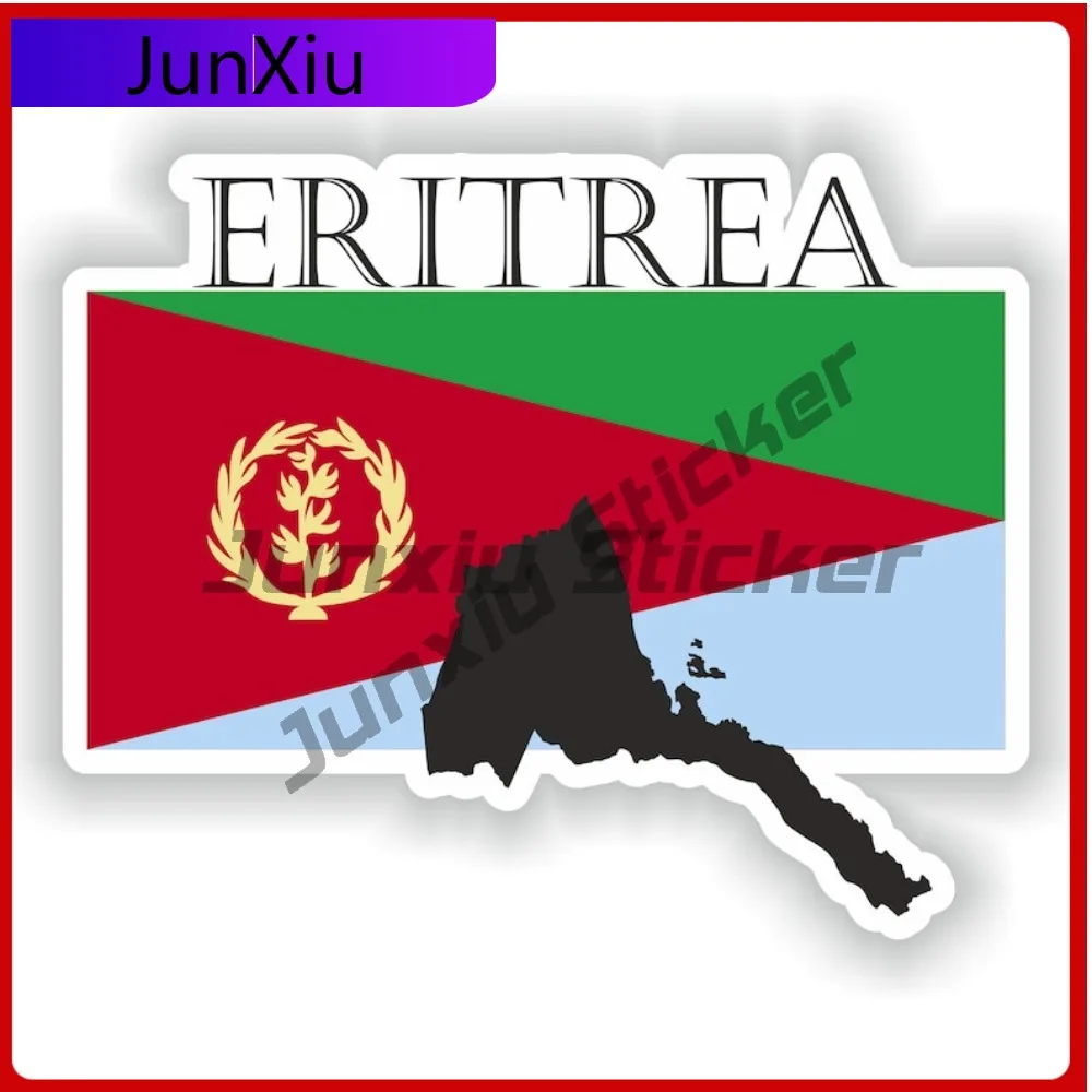 

Eritrea Country Project Flag Trendy Vehicle Body Decor Perfect For Outdoor Vehicle Surfaces