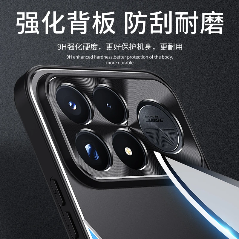Dla Xiaomi Poco F9 Ultra / F9 Pro 5G Etui Metalowe z Aluminium, Twardy Tył z PC, Ramka z TPU, Ochrona Kamery, Odporna na Wstrząsy Osłona — zdjęcie produktu 2